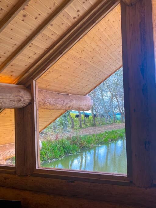 Log Cabin/Hot Tub On Private Lake Jurassic Coast Bridport Exterior foto